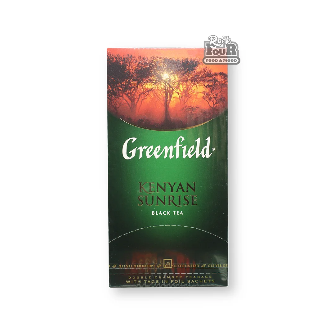 Black tea "Greenfield Kenyan Sunrise" baikhovy 25pcs